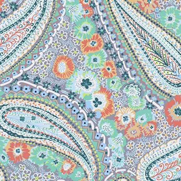 Women\'s Cotton Convertible Backpack Shoulder Bag, Citrus Paisley - Recycled? main image 5